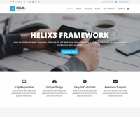 Helix3 - бесплатный универсальный шаблон для Joomla